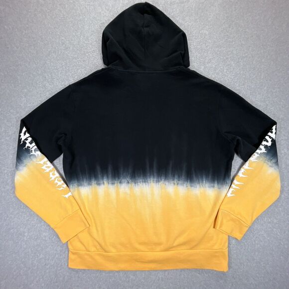 Shibori Threads Hoodie Mens XL Brand of Sacrifice Lifeblood Deathcore Metal Band - Picture 2 of 11